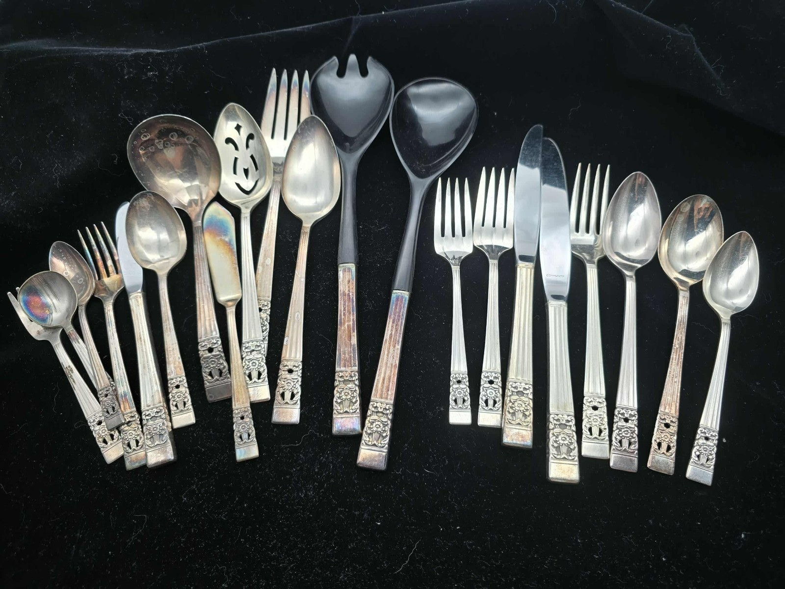 Oneida Community Coronation Silverplate Flatware Serving Choice Multiple