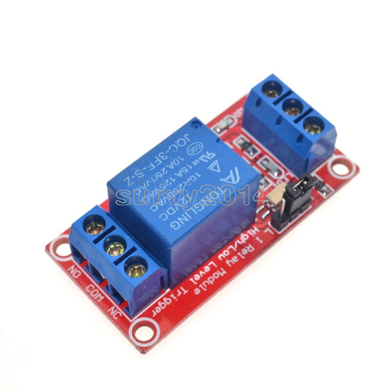 5V 1-Channel Optocoupler Relay Module for Arduino H/L Level Triger DIY