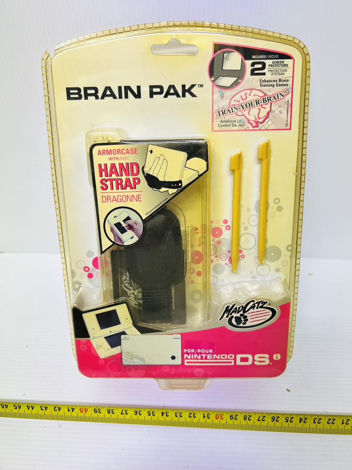 Nintendo DS Brain Pack Hand Strap New Conditions!!!