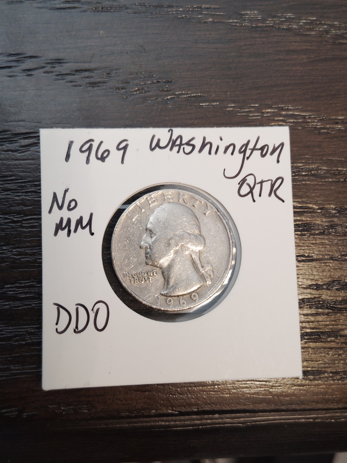 Nice 1969 P Washington 25C - DDO! 💥 FREE Shipping!💥