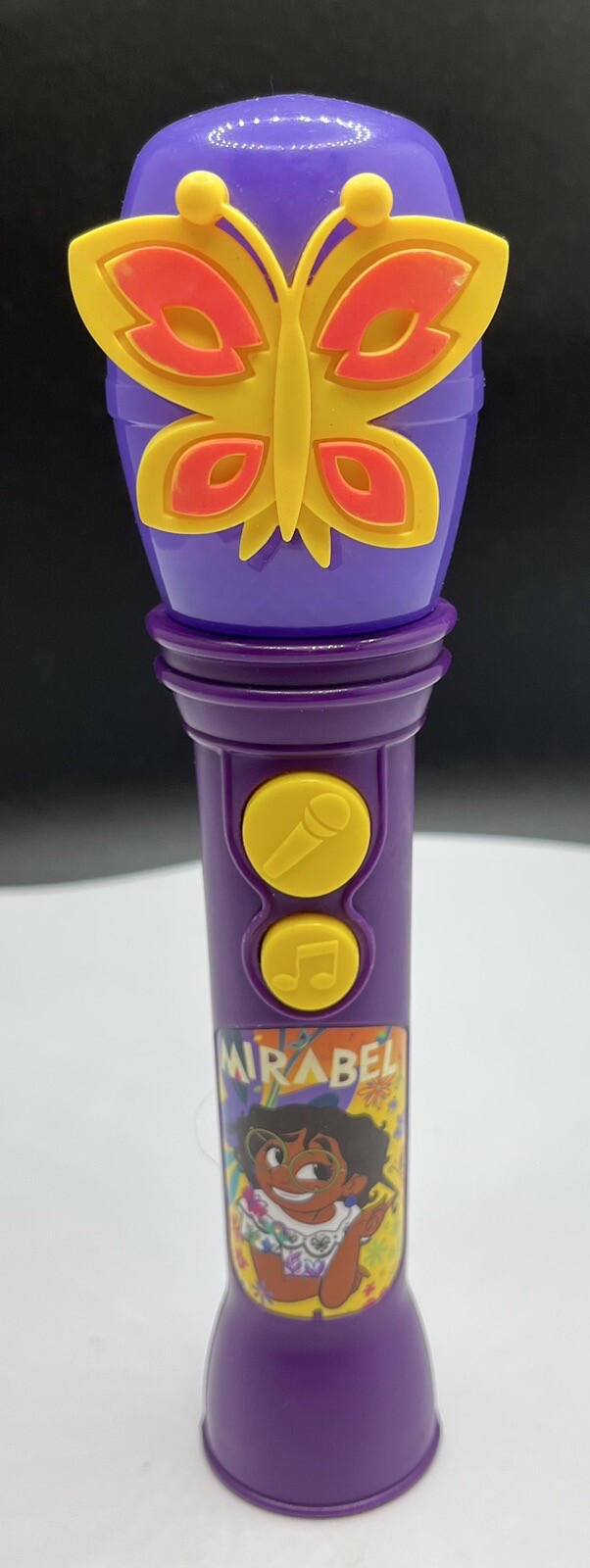 Disney Encanto MIRABEL SING-ALONG MICROPHONE Purple Working