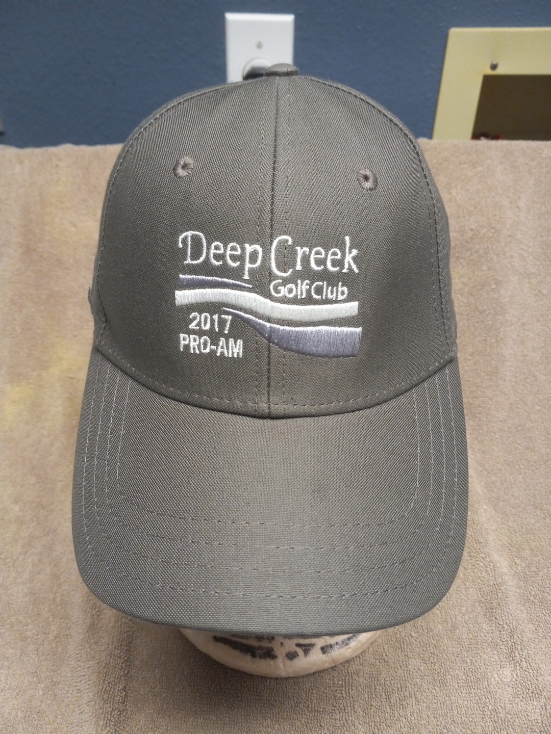 2017 Pro Am - Deep Creek Golf Club - Gray - Golf Hat 🧢 By Pukka