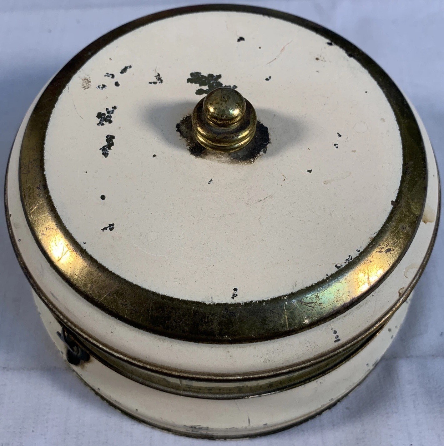 Vintage Tape Measure Kitchen Timer Wind Up Rotary Made USA Works Mid Century