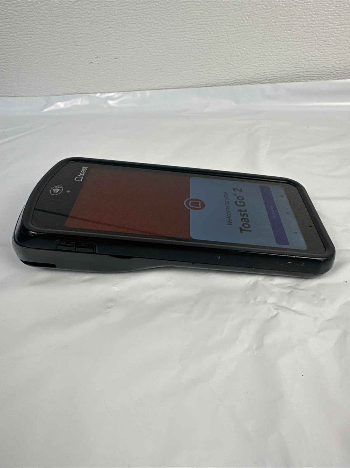 Toast Go 2 TG200 Handheld POS - Tested Working - Charging Cable - Case Damage