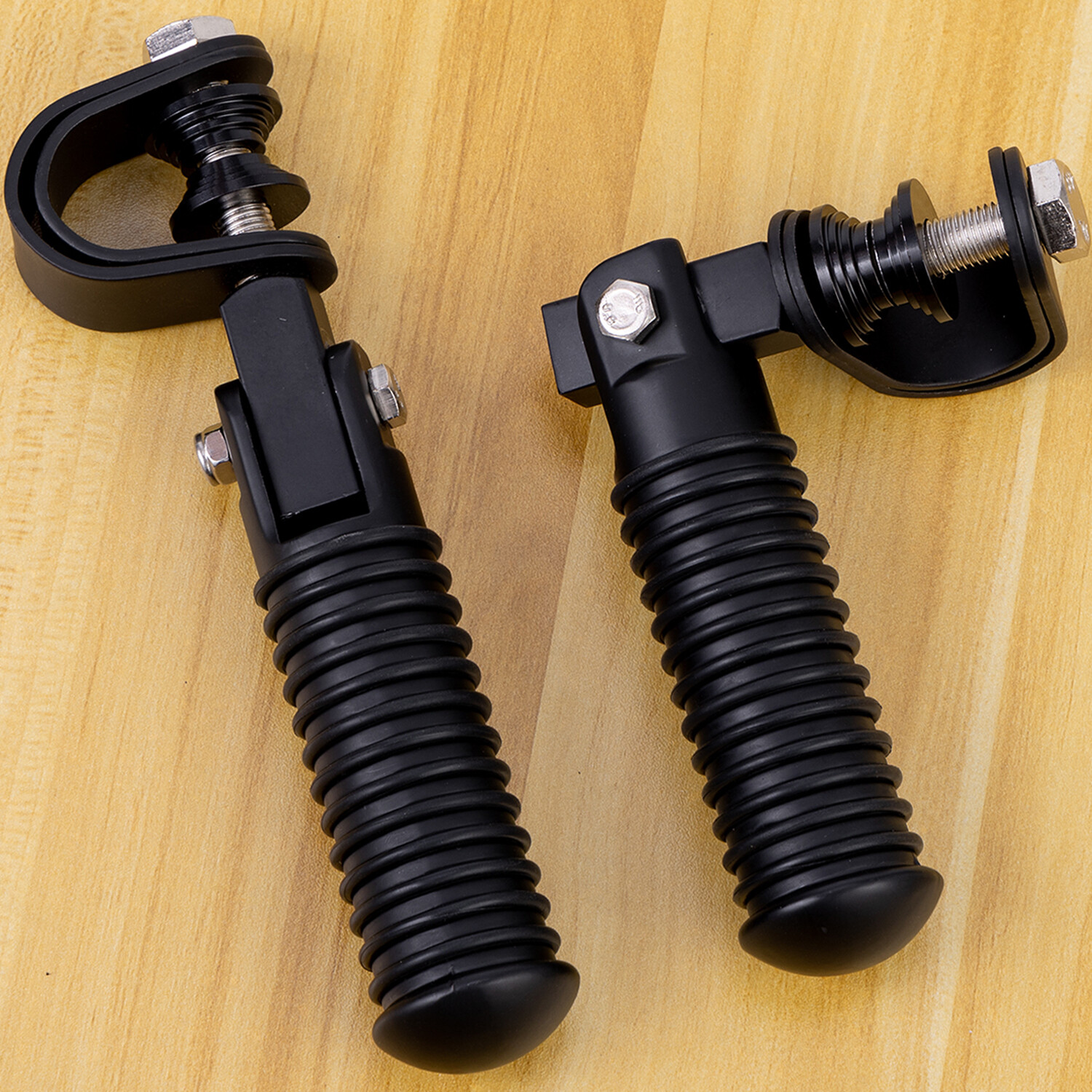Motorcycle Foot Pegs 1"~1-1/4" Highway Engine Guard Crash Bar For Harley US