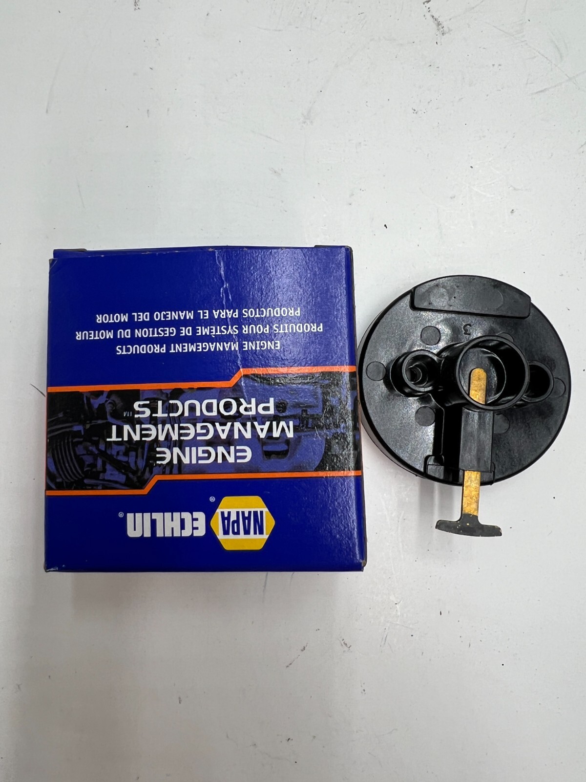 Genuine NAPA Echlin Ignition Distributor Rotor EP839, M23250 Black Durable
