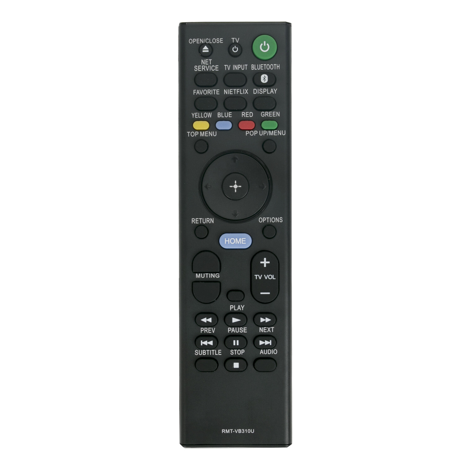 RMT-VB310U Replace Remote for Sony Blu-ray Player UBP-UX80 UBP-X800 UBP-X800M2