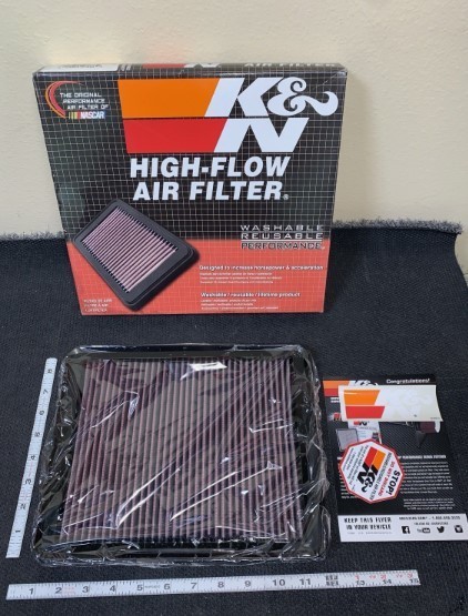 K&N Engineering Air Filter 33-2448 washable new
