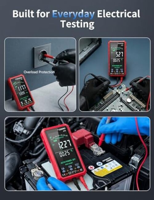 Auto-Ranging Multimeter - 6000 TRMS TRMS - Digital Multimeter