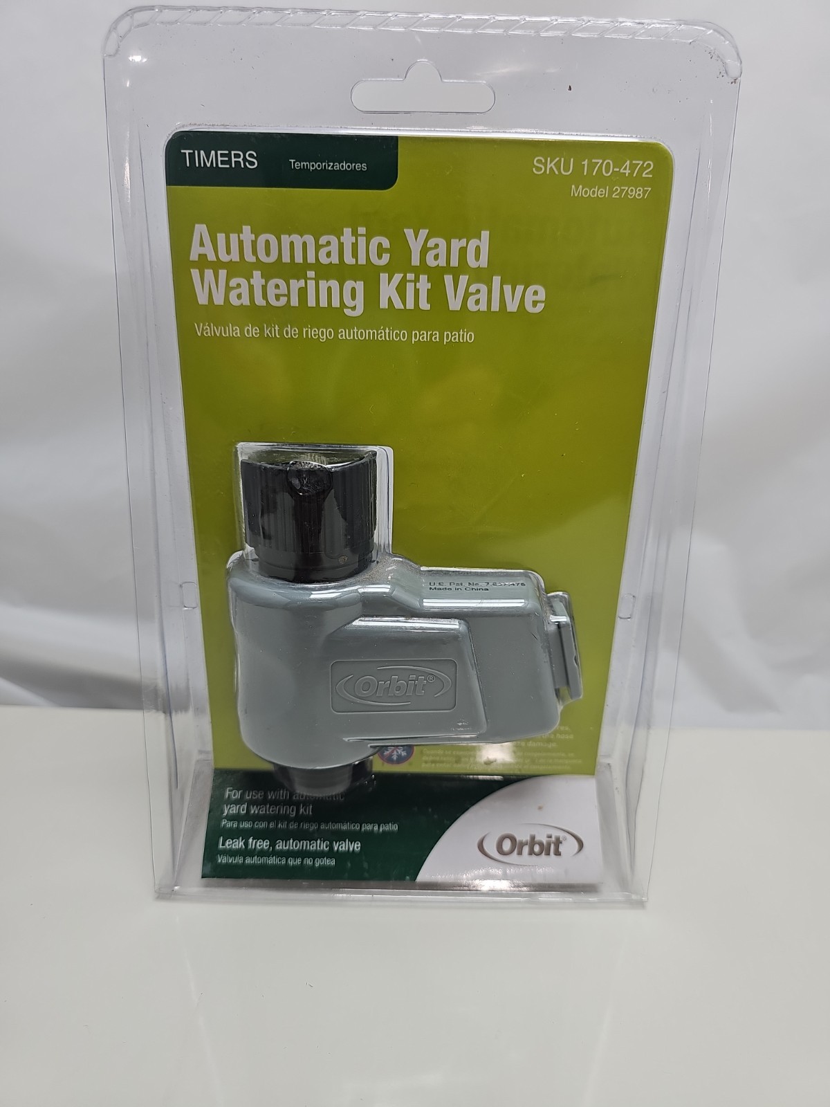 Orbit Automatic Yard Watering Kit Valve Timer  NEW 170-472 Model 27987