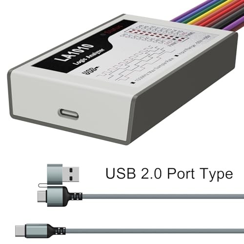 USB Logic Analyzer 16 Input Channels 100MHz with the English PC Software LA1010