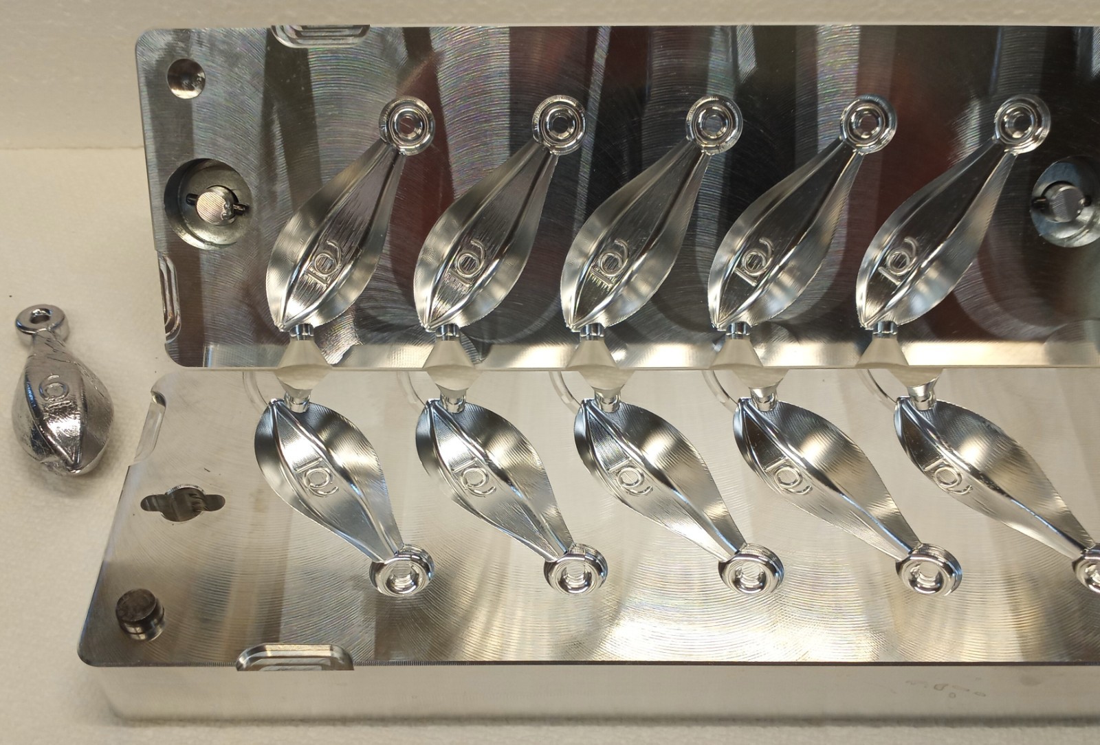 6 oz Bank Sinker 10 Cavity Production Mold