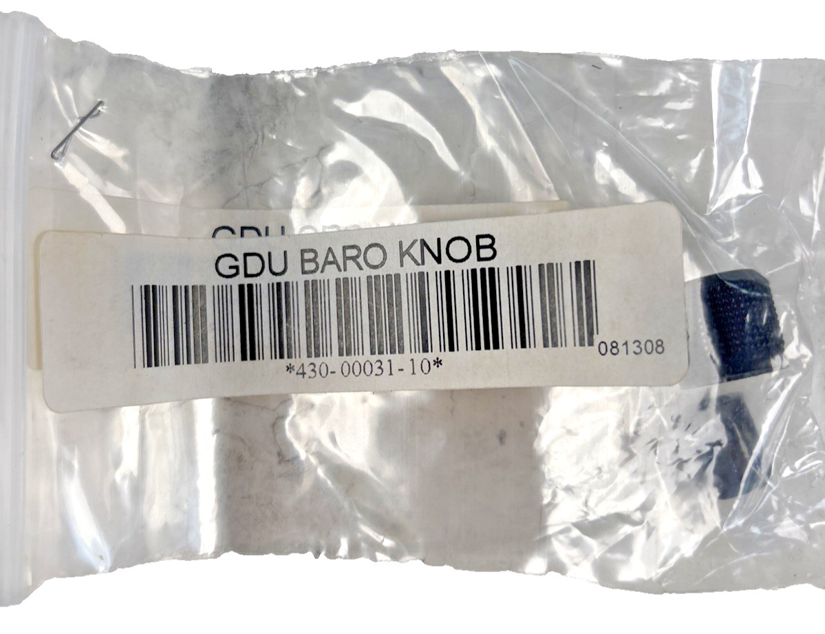 Garmin GDU Baro Knob PN 430–0 031–10 &/430–0 0033–10
