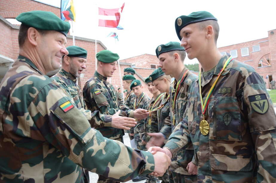 Lithuania Rifleman's union 4 qualification patch