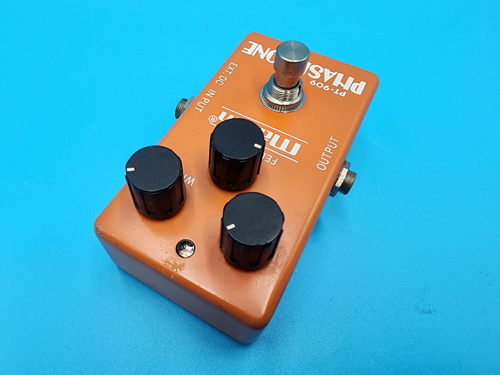 Vintage Rare Maxon PT-909 Phase Tone Guitar Effect Pedal Bass PT 909 LFO Analog