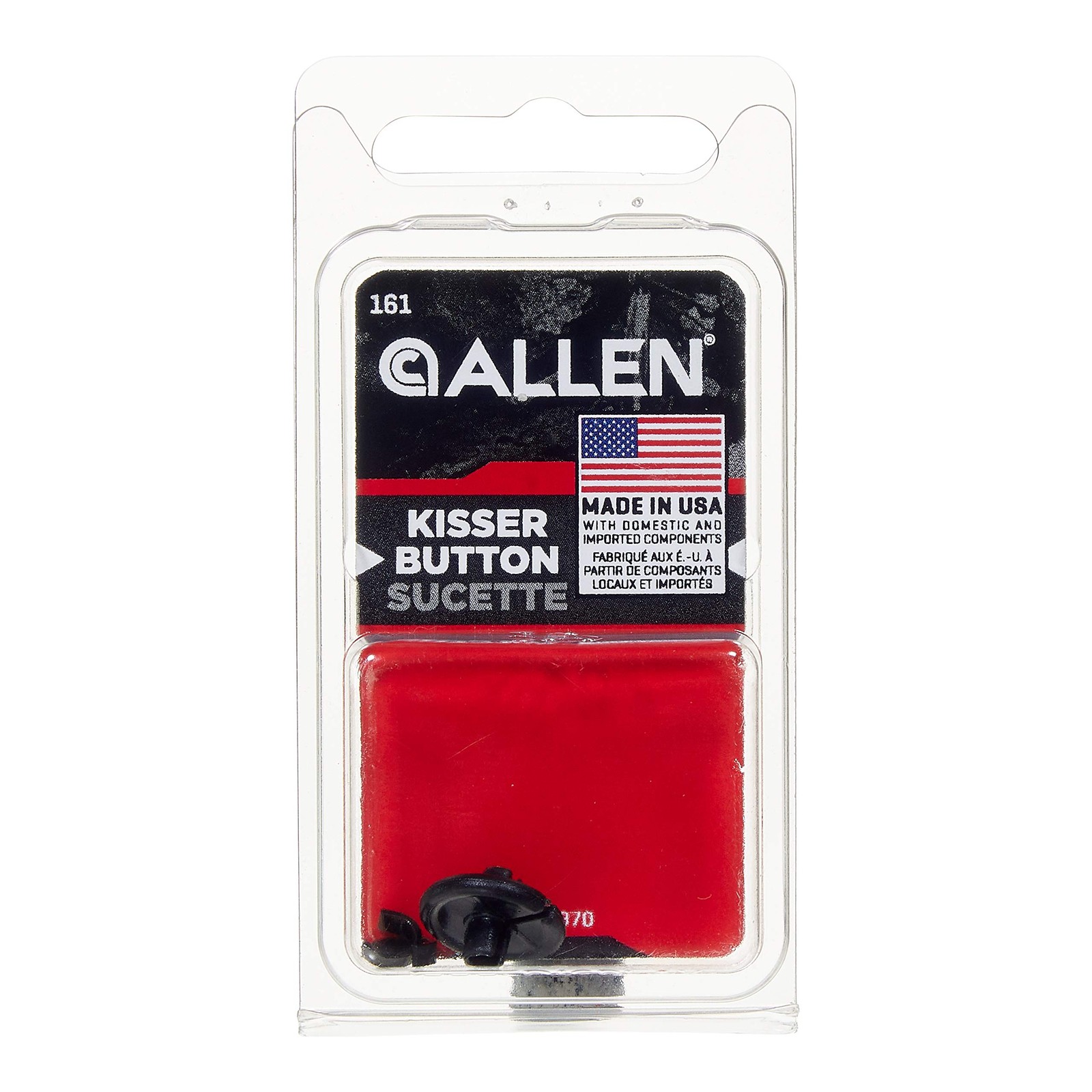 Allen Company Kisser Button, Slotted Design One Size, Multi