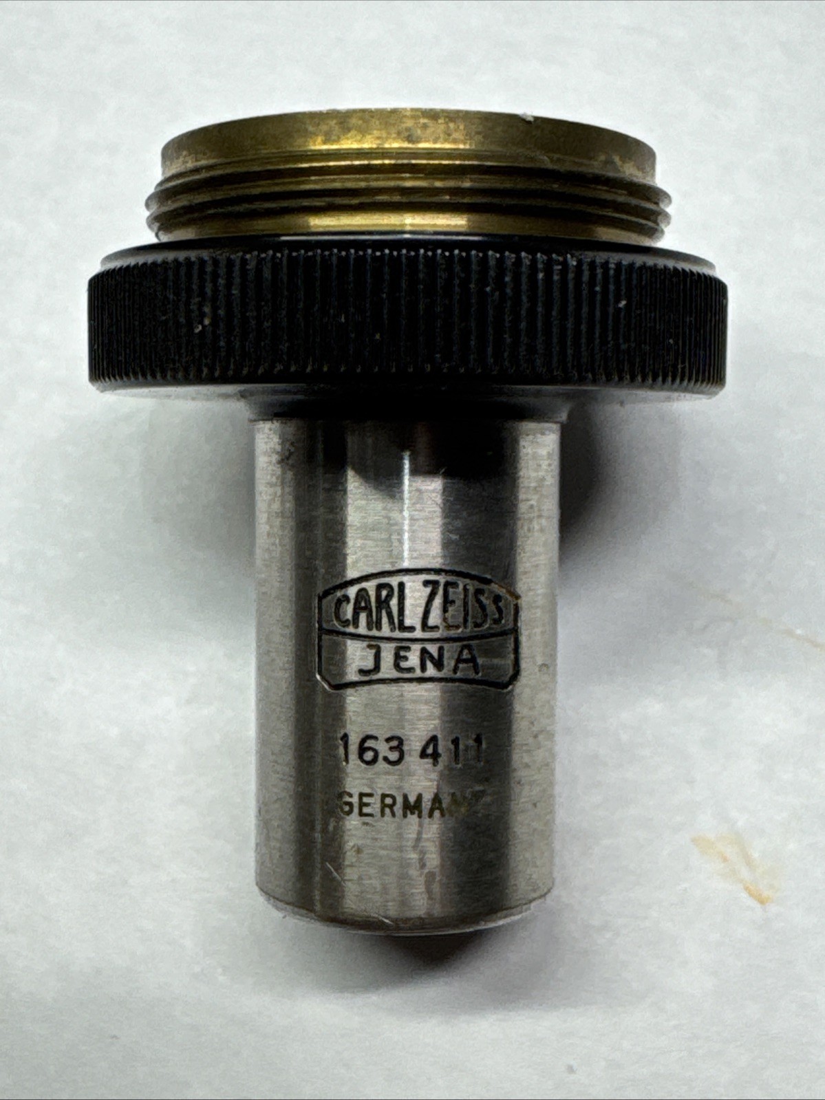 Carl Zeiss Microscope Lens Jena (8) .20 with Original Case