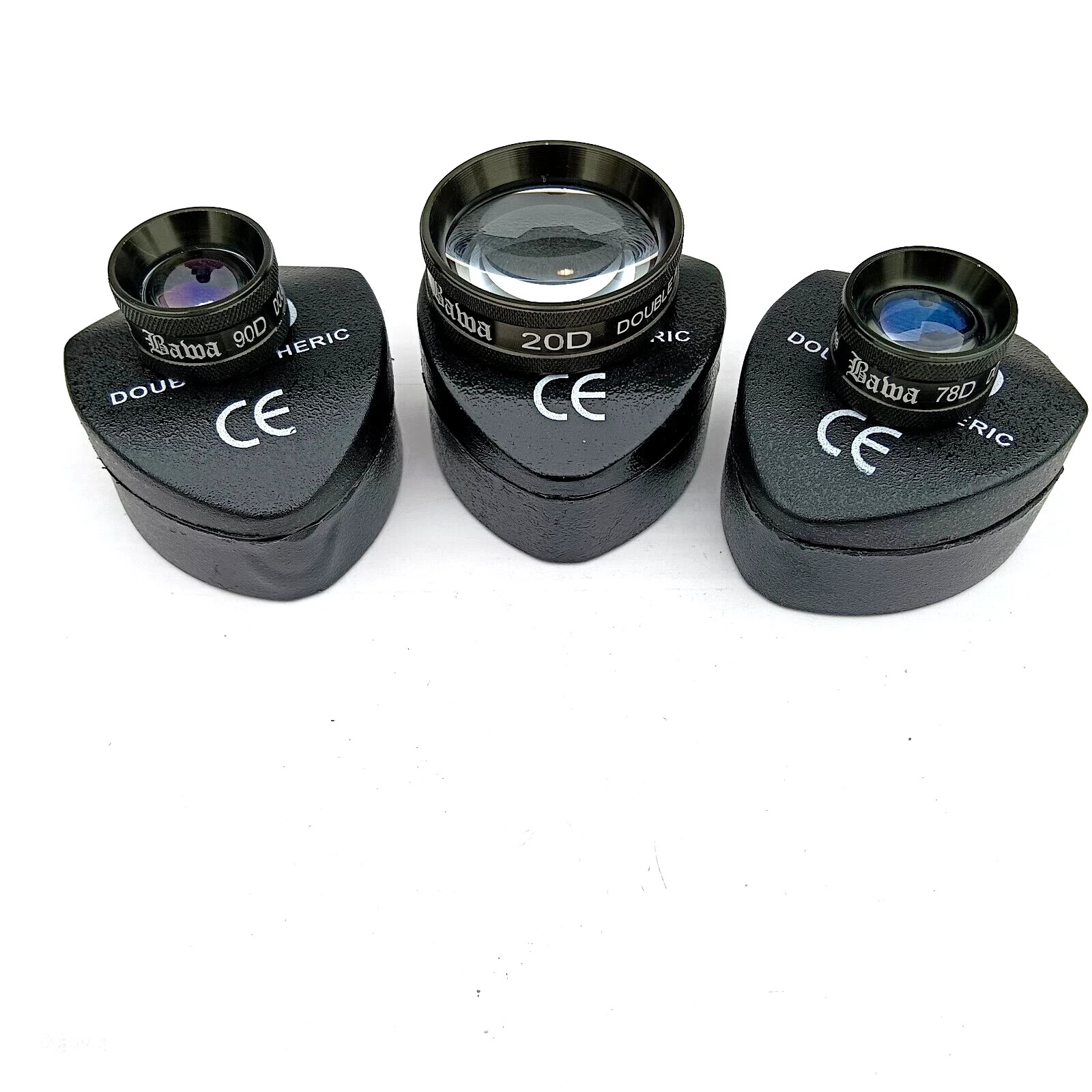 20D 78D & 90D BIO Lens Black With Box Ophthalmology Fundus Examination Lens