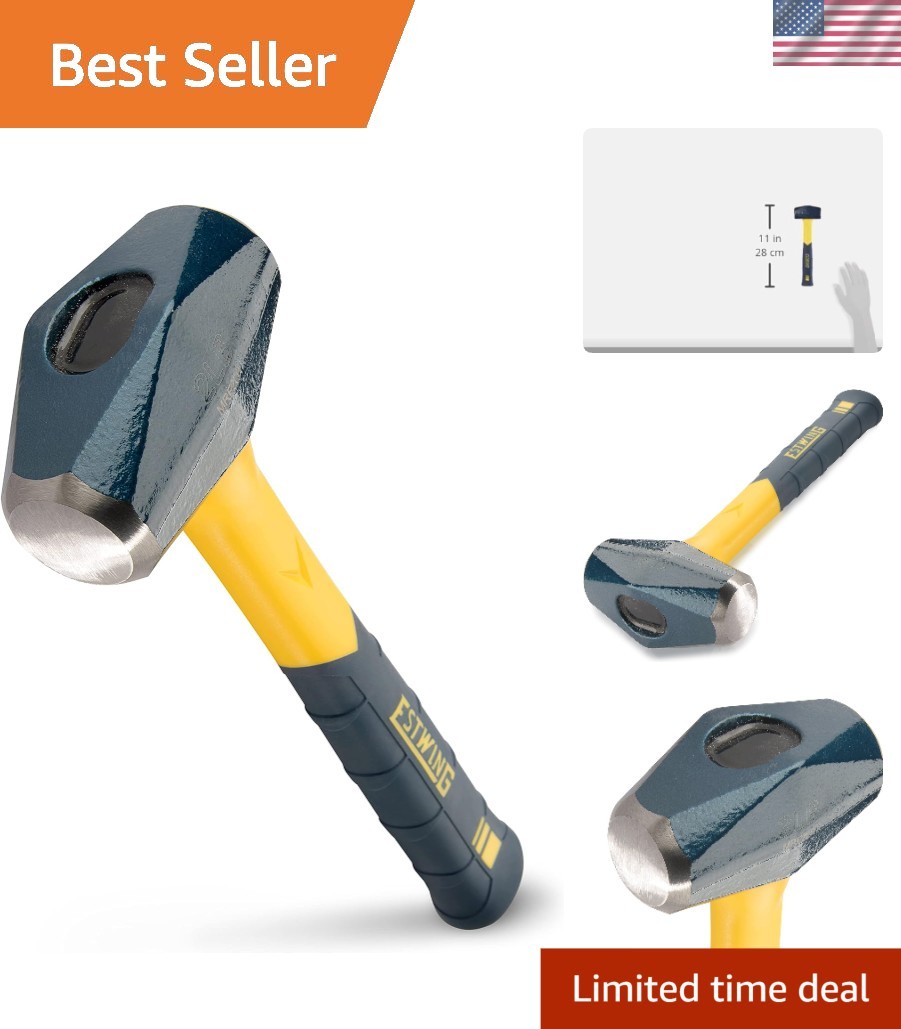 Sure Strike 2-Pound Sledge Hammer - Engineered for Strength & Precision