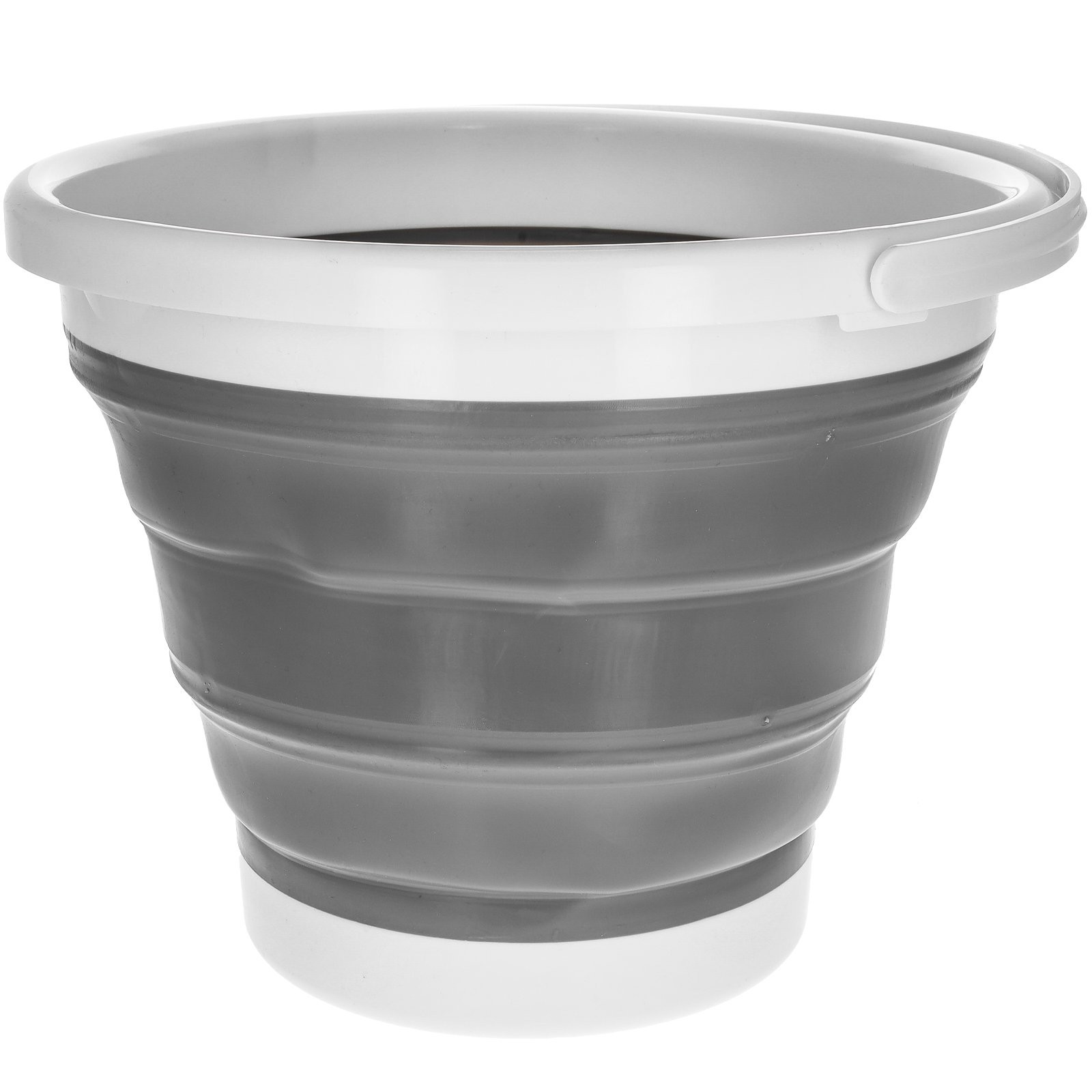 ASR Outdoor Collapsible Silicone 10 Liter Gold Panning Water Bucket Container