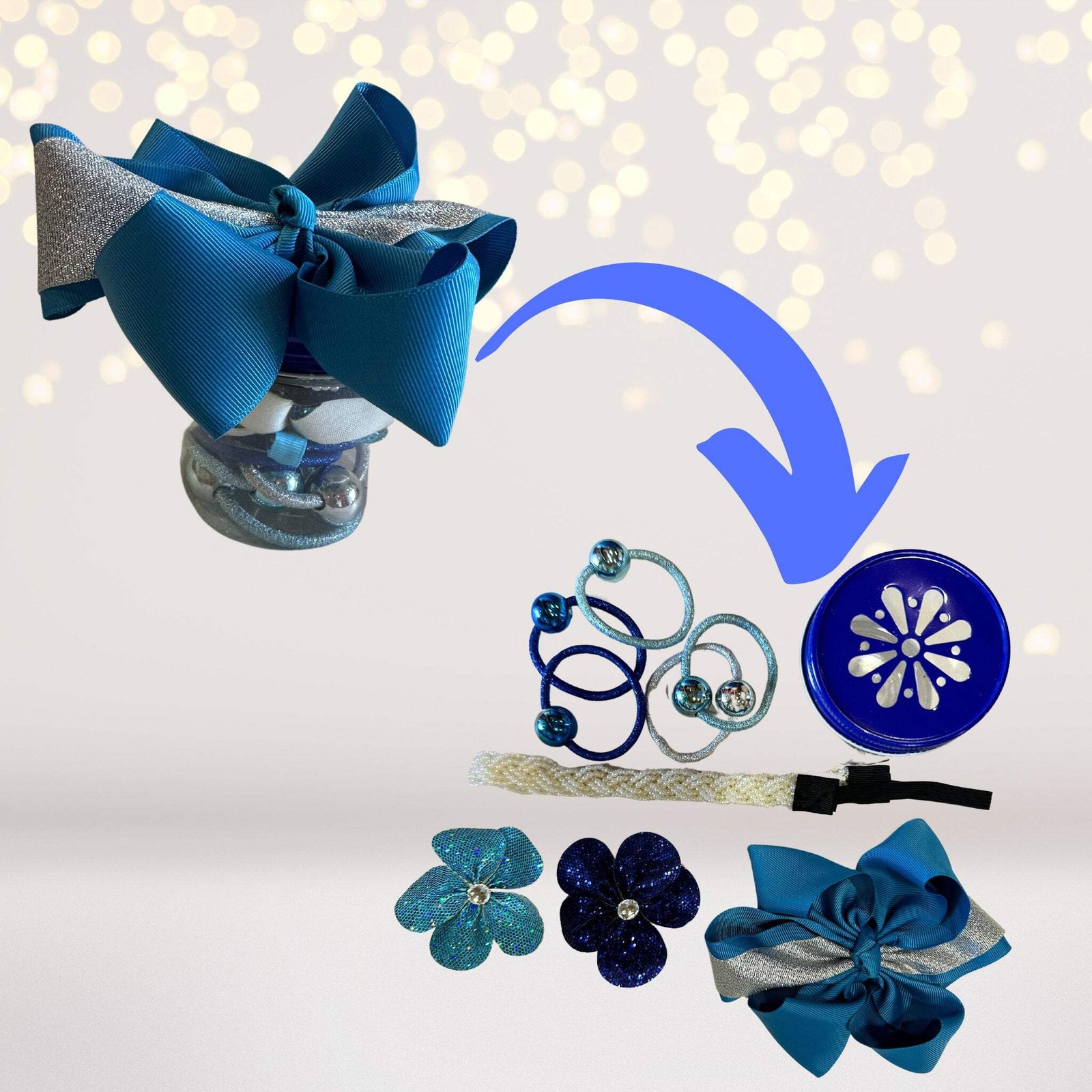 Snowflake Princess Party Favors Jars