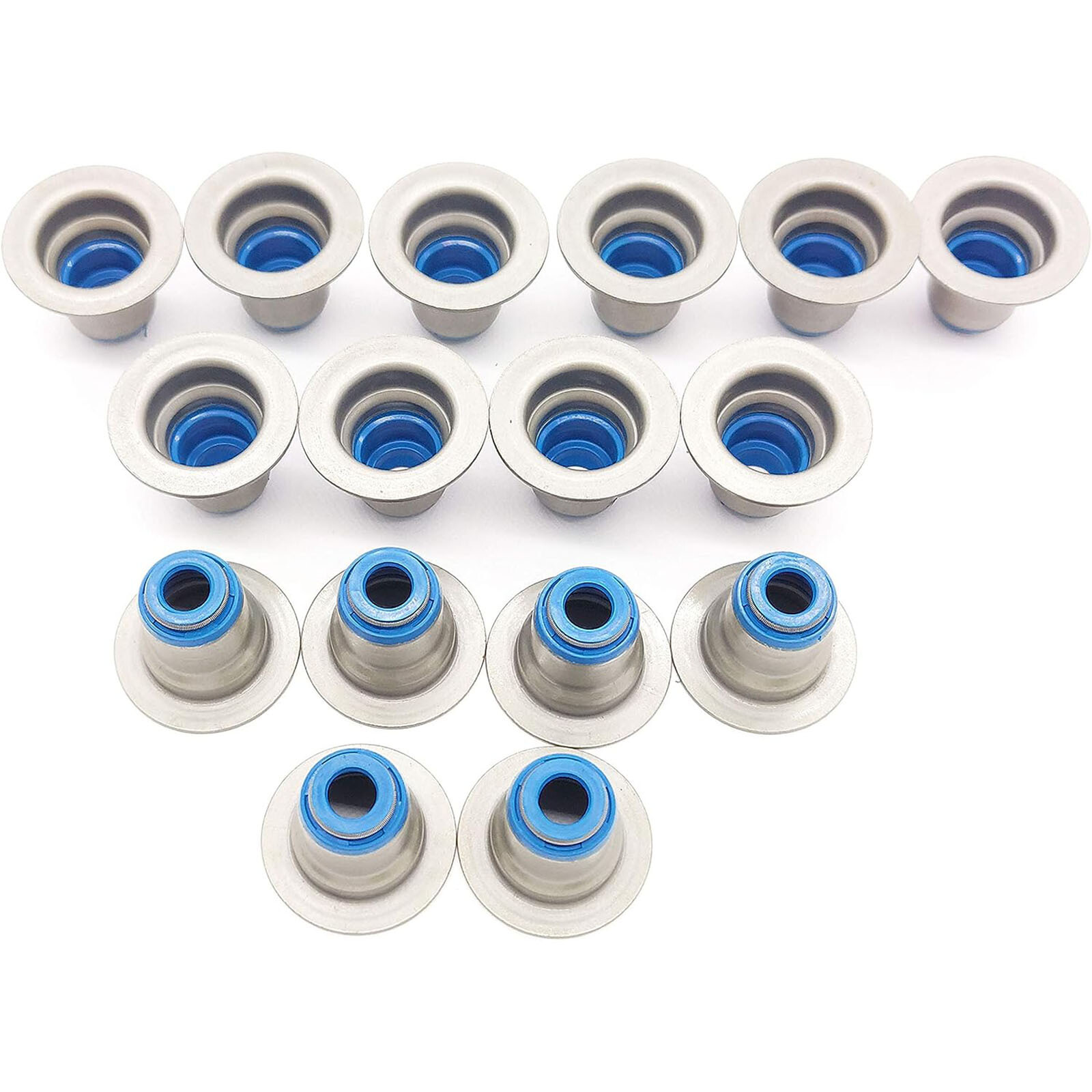 Set of 16 Valve Stem Seals for 06-20 GM Buick Chevrolet GMC Cadillac 12482063