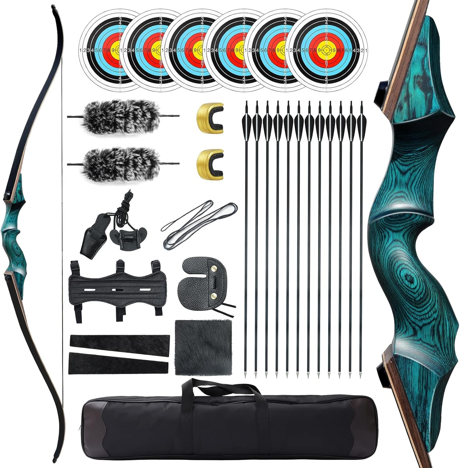 Recurve Bow 60 Inch Hunting