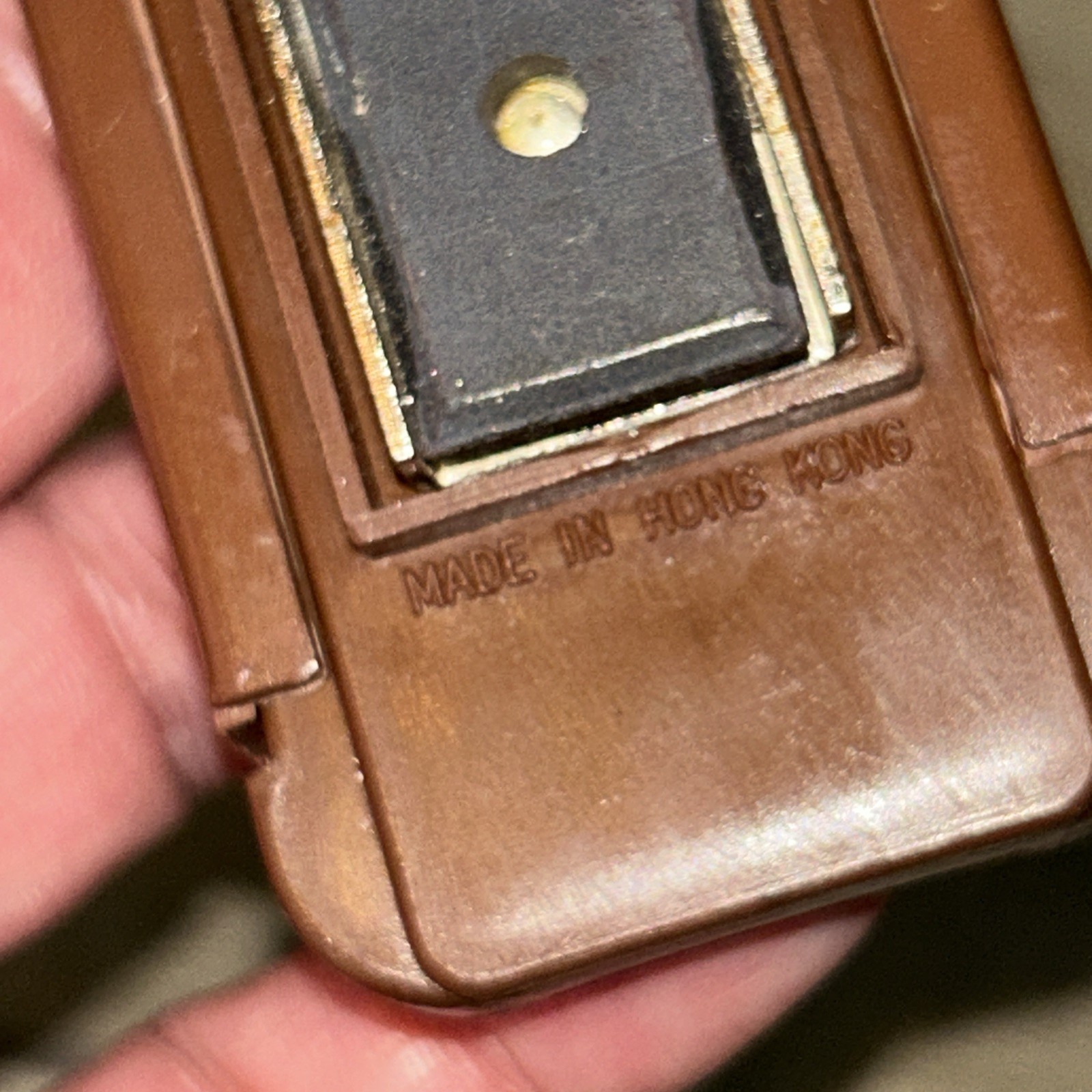 Vintage Key Locker Storage Plastic Box Magnetic Brown Nostalgic Hideaway