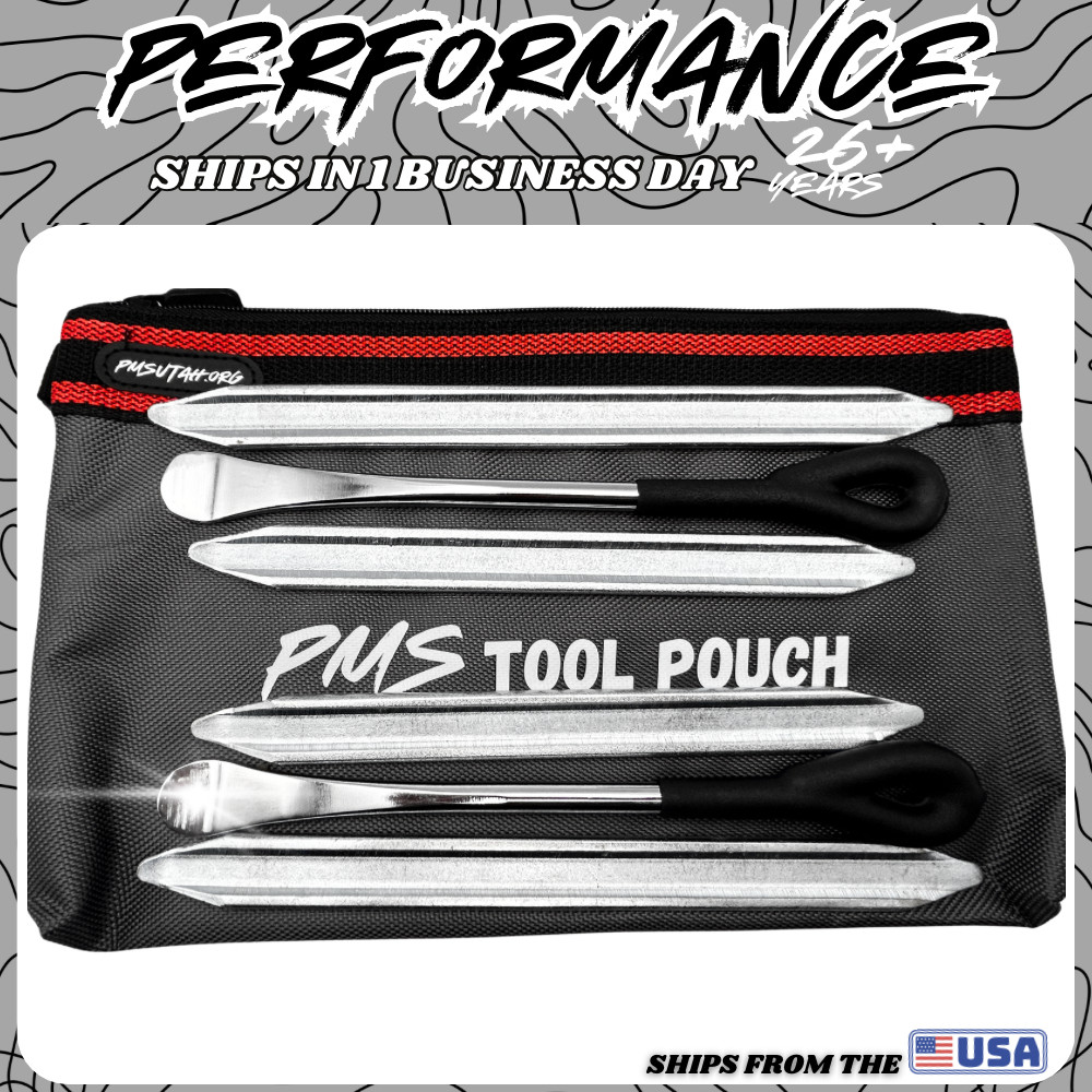 Tire Change Iron Motorcycle Dirt Bike MX Enduro UTV Street ATV SXS Bag Kit Spoon
