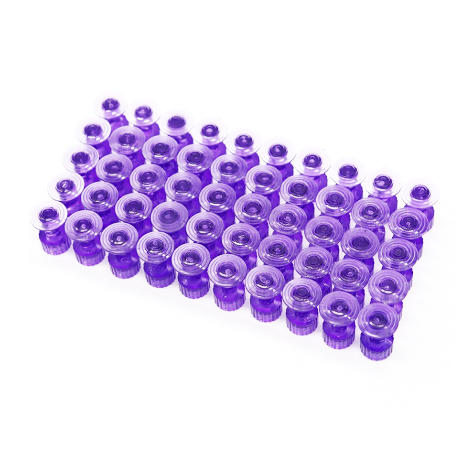 Purple 50Pcs PDR Glue Pull Tabs Automotive Paintless Dent Repair Hail Repair