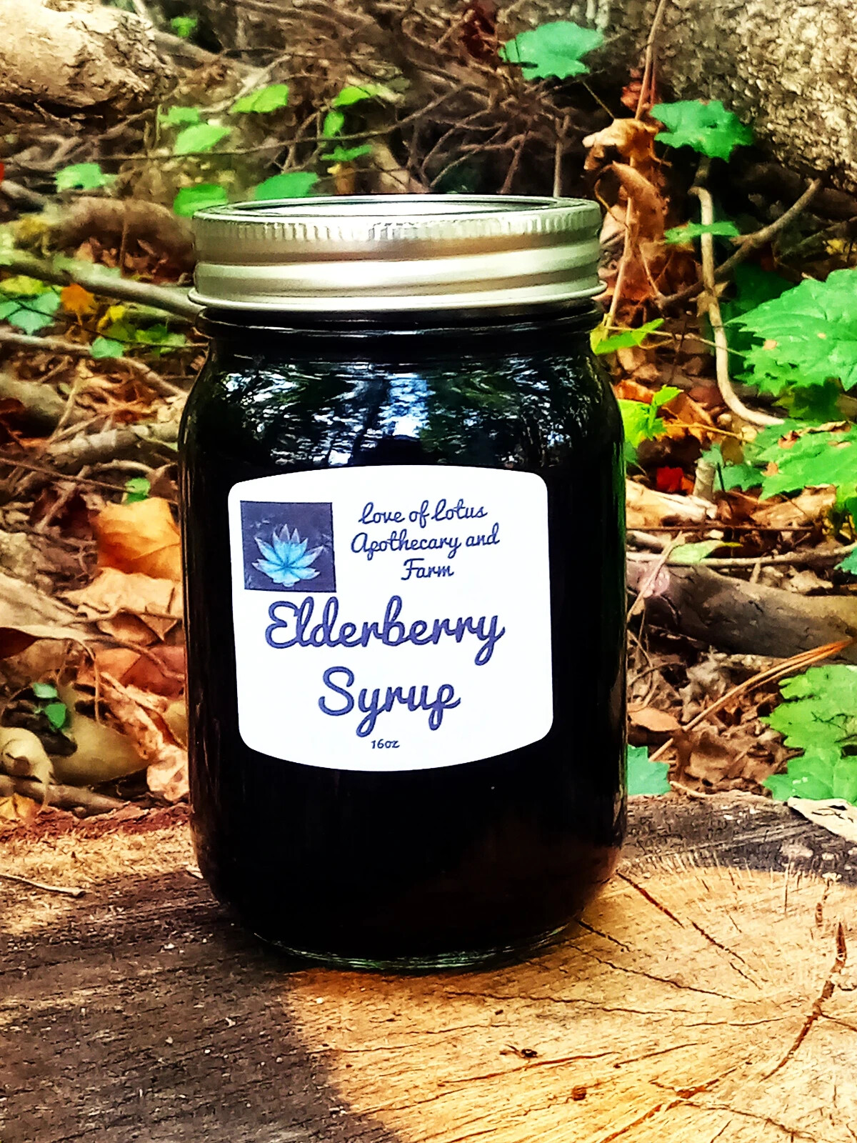 Elderberry Syrup - Organic Ingredients - 16oz