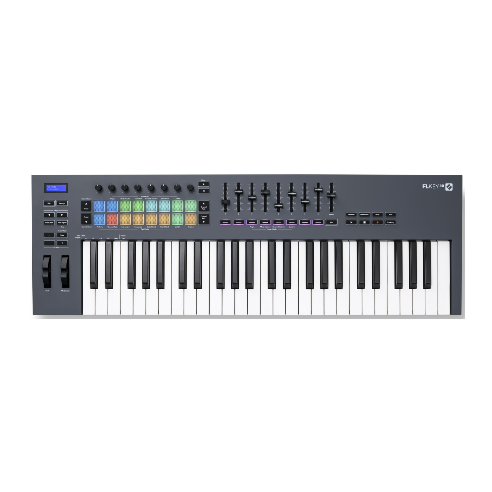 Novation FLkey 49Key MIDI Keyboard Controller for FL Studio with Custom Modes
