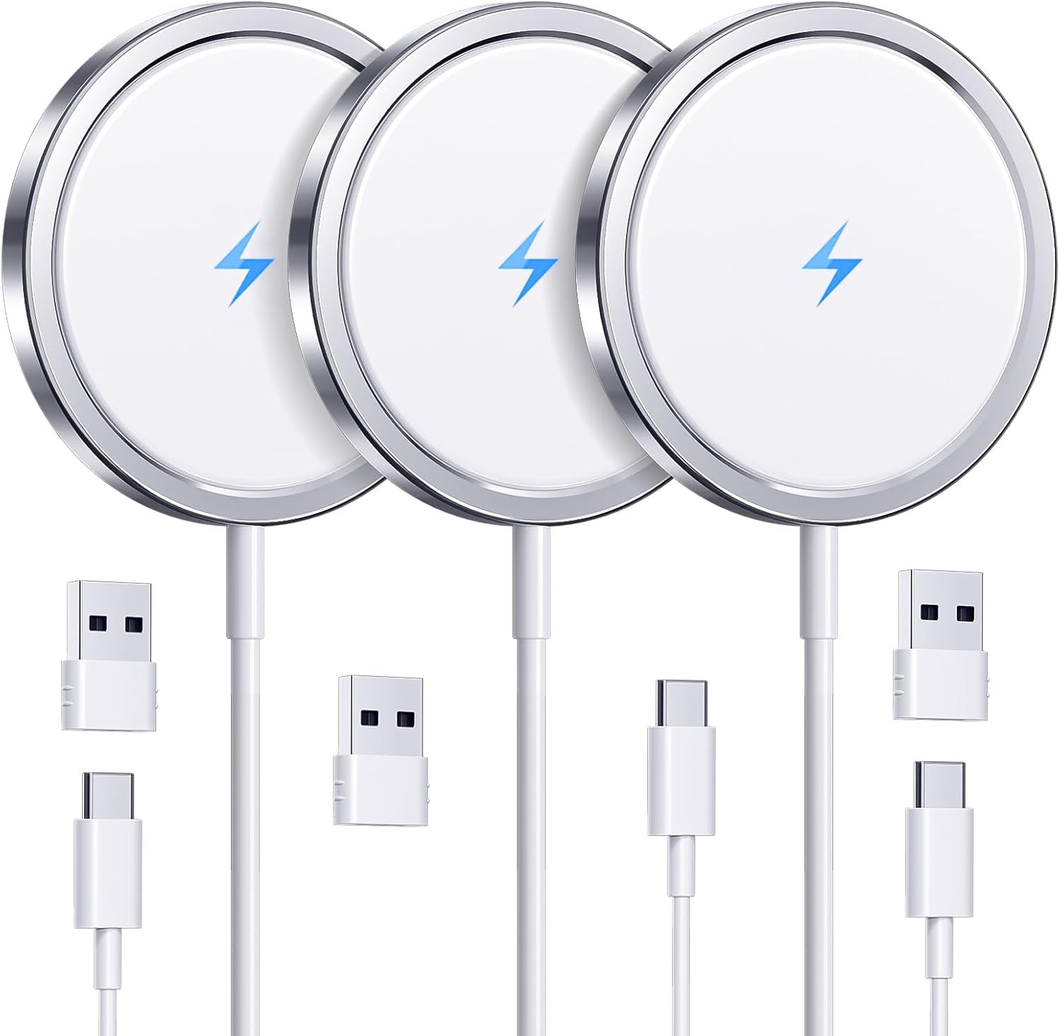 2026 Latest Magnetic Wireless Charger for Iphone: Mag Safe Charger Fast Charg...