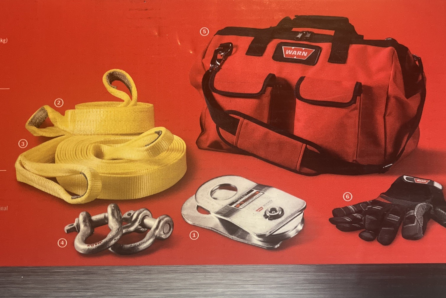 Warn 88900 Winch Accessory Kit - Medium Duty Kit - New In Box.