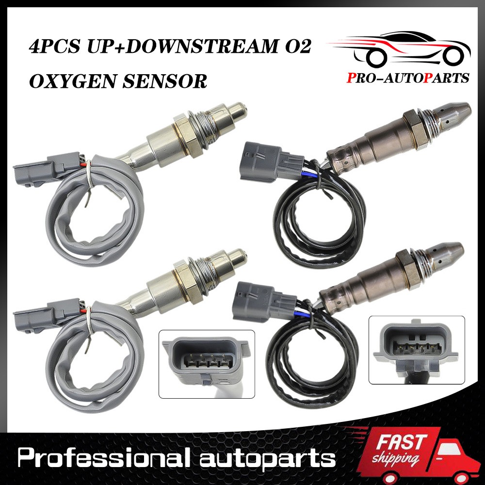 ✅4Pcs Up+Downstream O2 Oxygen Sensor For 2015-2019 Nissan Murano Pathfinder 3.5L