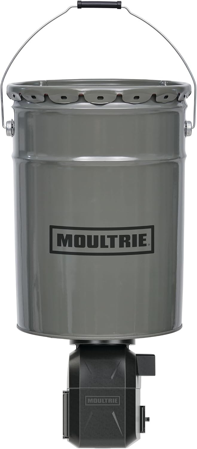 Moultrie 40lb All in One Deer Feeder Bluetooth App
