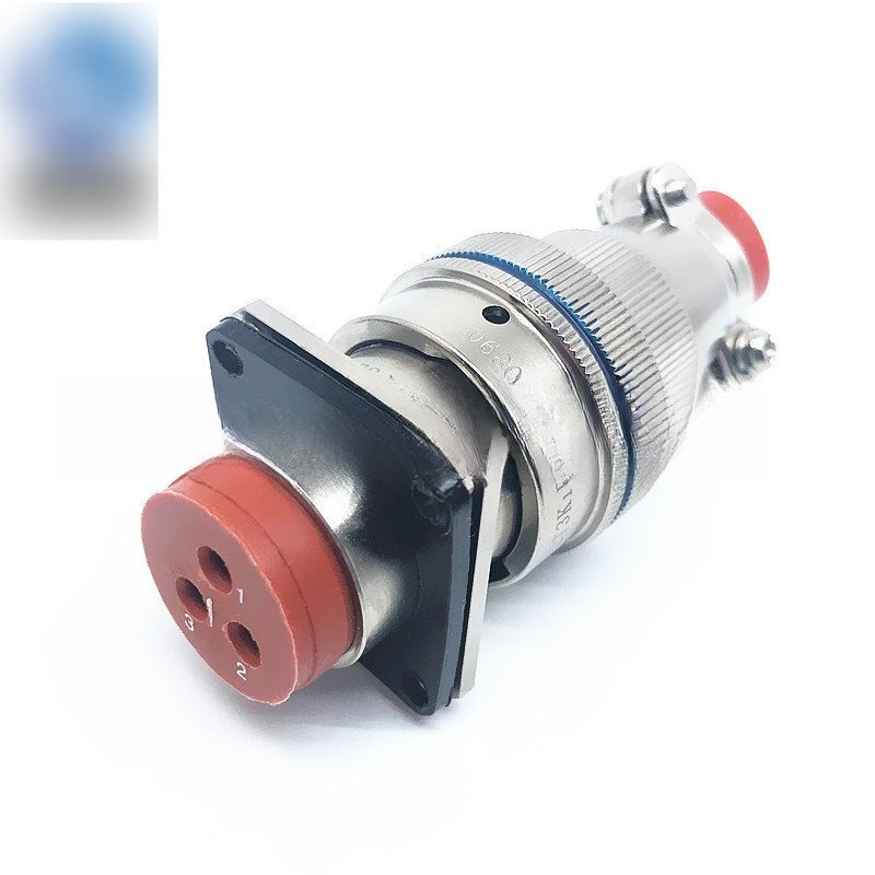 1PCS 3 core aviation plug XCE22T3K1P1 socket XCE22F3Z1D1 connector