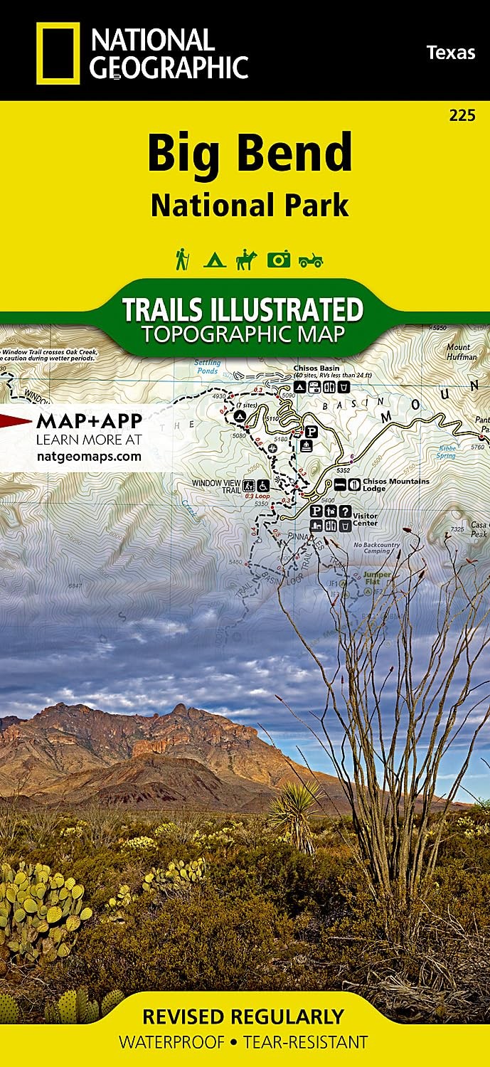 Big Bend National Park Map (National Geographic Trails Illustrated No Results