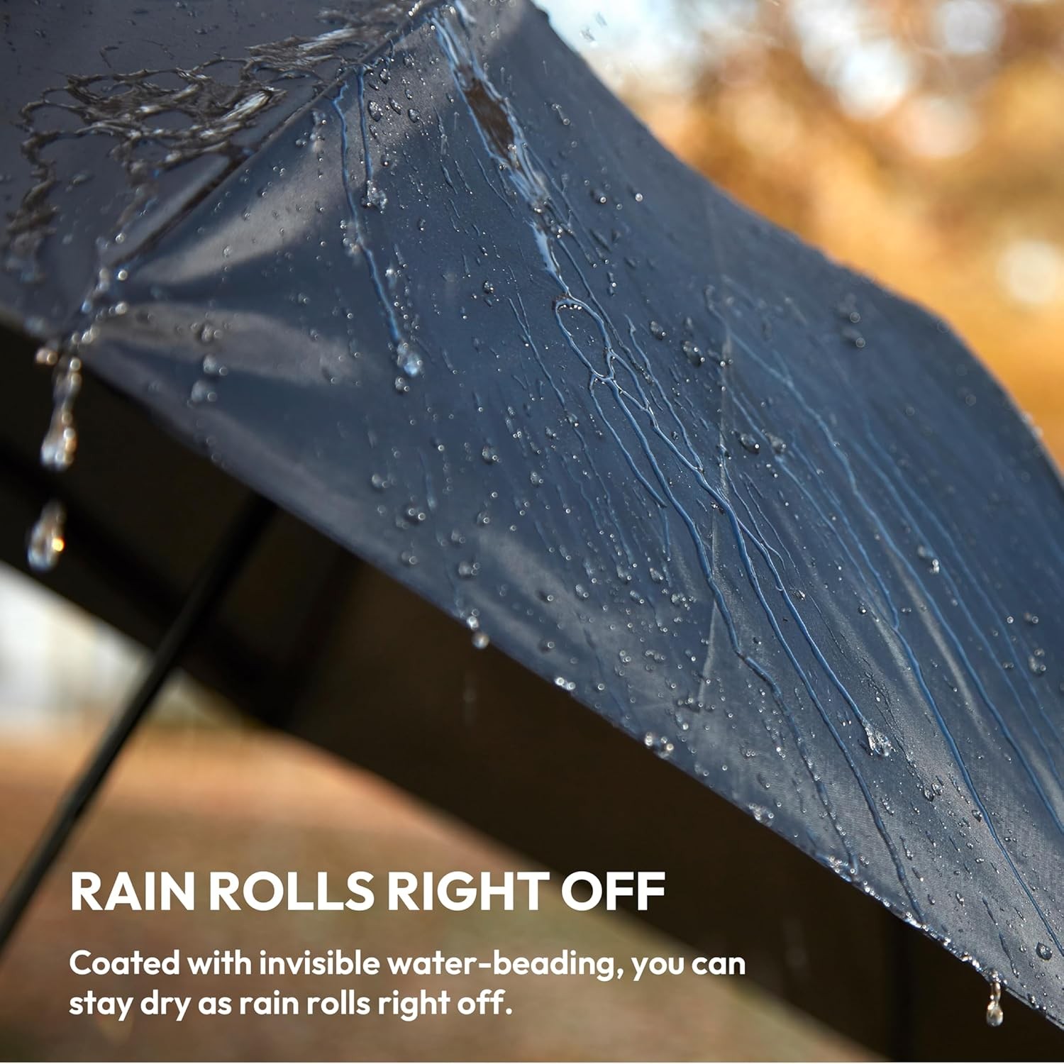Weather Station Automatic Rain Umbrella, Windproof, Lightweight, and...