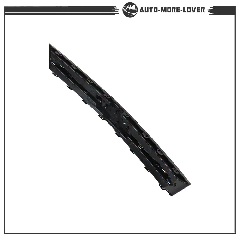 For Chevrolet Trax 2017-2021 Front Upper and Lower Grille Set Black Chrome 2PCS