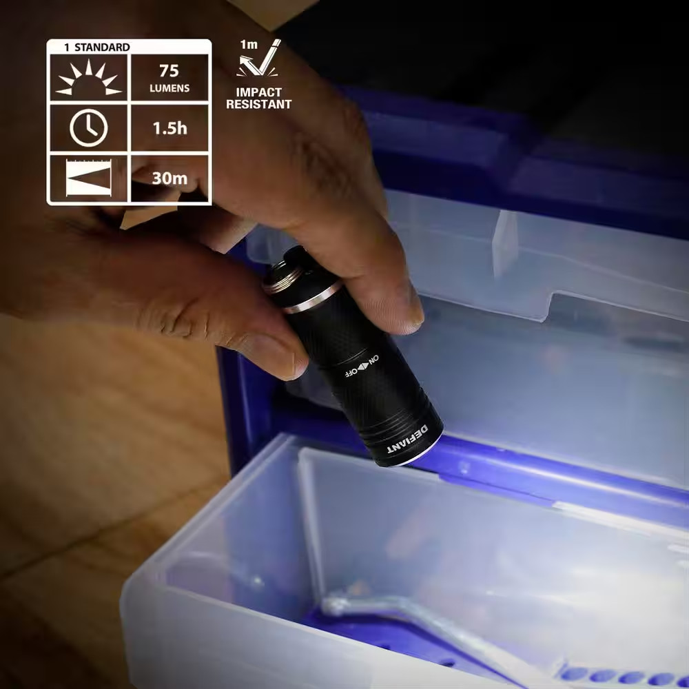 75 Lumens Ultra Compact Rechargeable Keychain Light