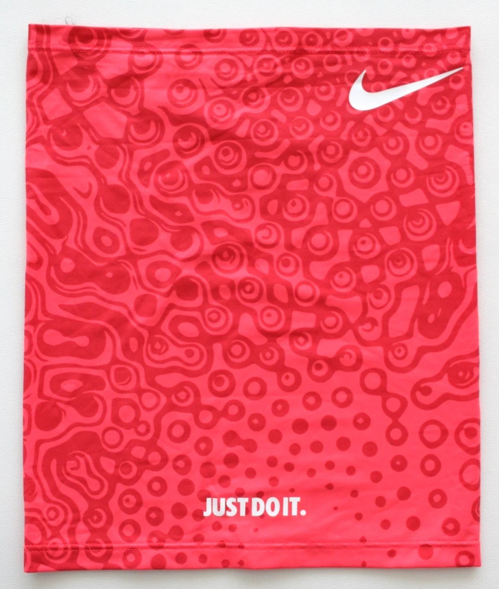 Nike Neck Wrap Adult Dri-Fit Gaiter Running Red Orbit/White