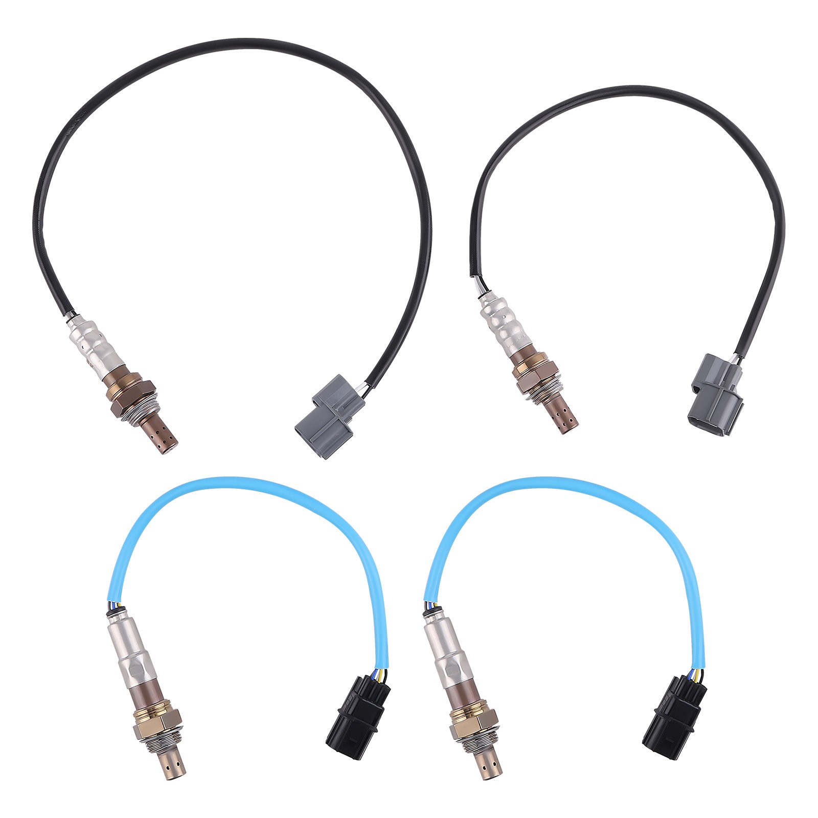 4Pcs Oxygen O2 Sensor For Honda Odyssey 3.5L V6 2007-2010 234-5053 234-4355