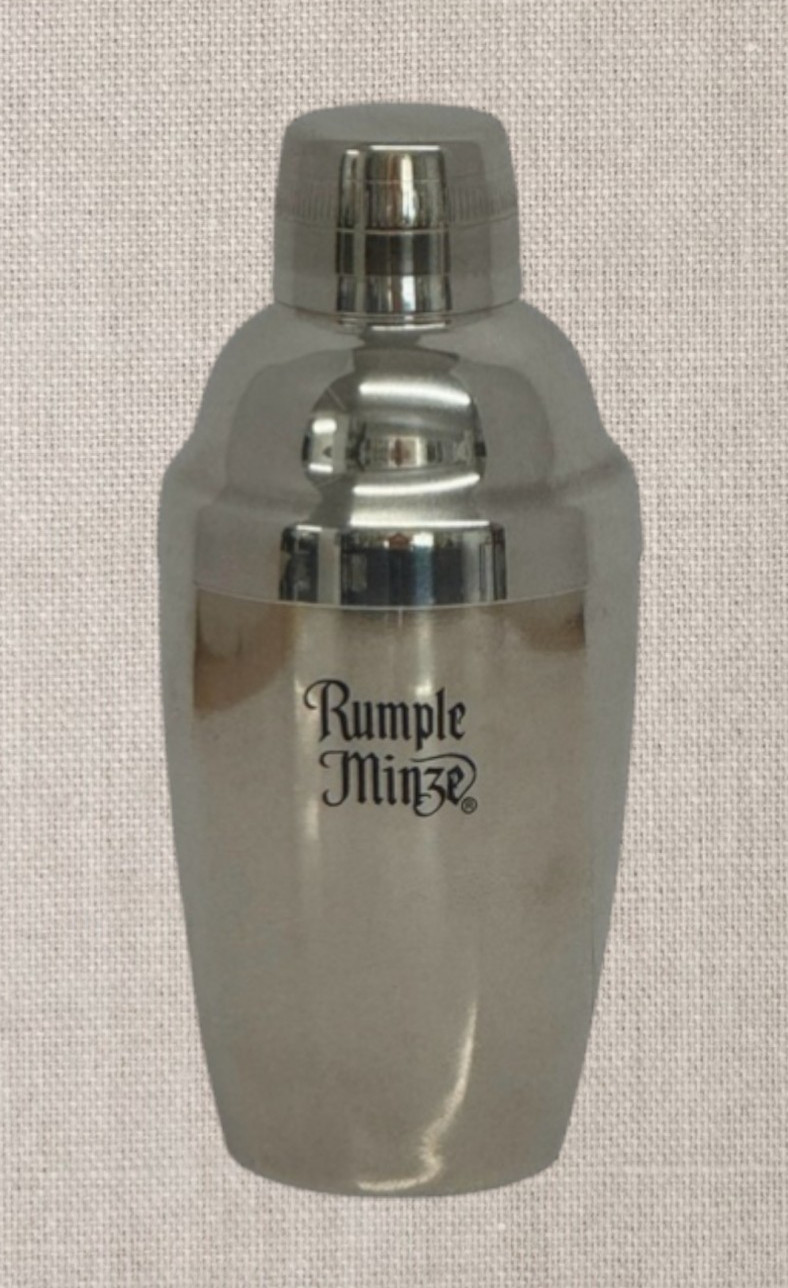 Rumple Minze 6 Oz. Shaker Cocktail Mixer Barware 3 Pc Tumbler Stainless Steel