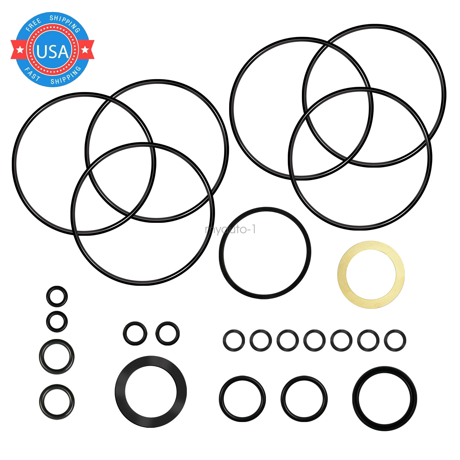 For Eaton Char-lynn 60540 Hydraulic Motor Buna Seal Kit 101 (H) Series 008 009