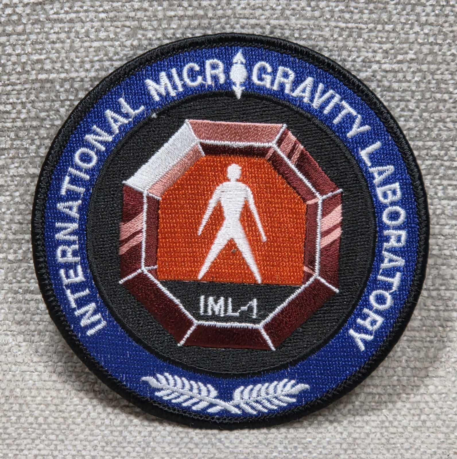 NASA IML-1 Patch 4" x 4" ESA Spacelab International Microgravity Laboratory