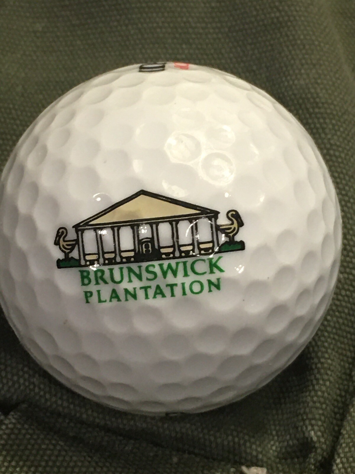 Brunswick Plantation Open Country Club Course Links Logo Dunlop Golf Ball
