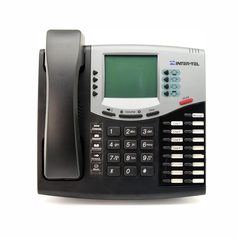 REF “A” STK Mitel Inter-Tel Encore 618.5080 2350 Large Display IP VOIP Telephone