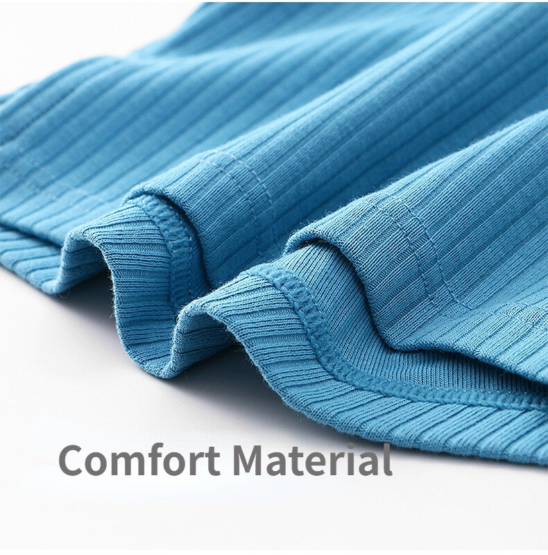 Men's Cotton Underwear Loose Boxers Shorts Cotton Soft Beach Pants Open Flying