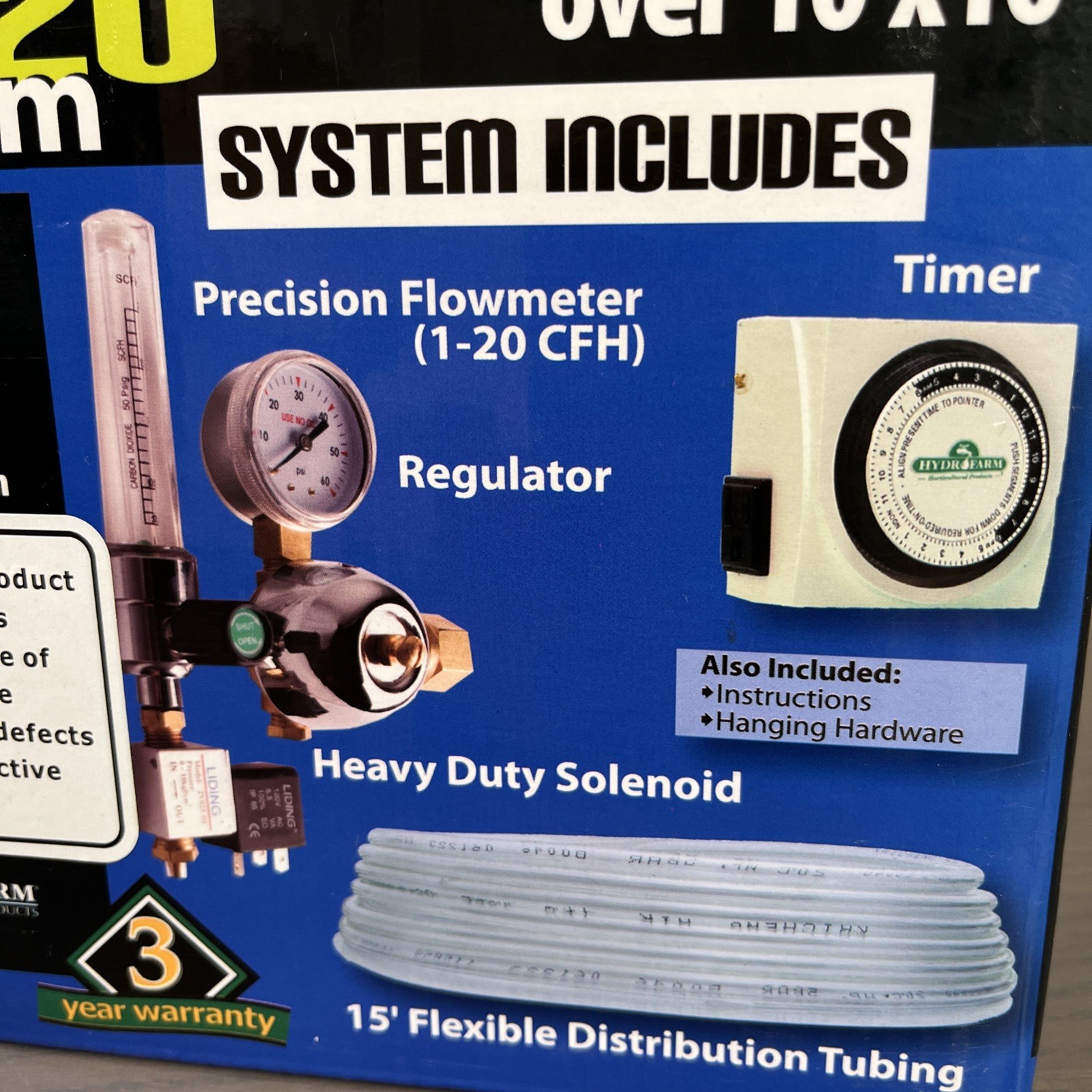 Active Air CO2 System 20 For Large Areas Timer Included NIOB
